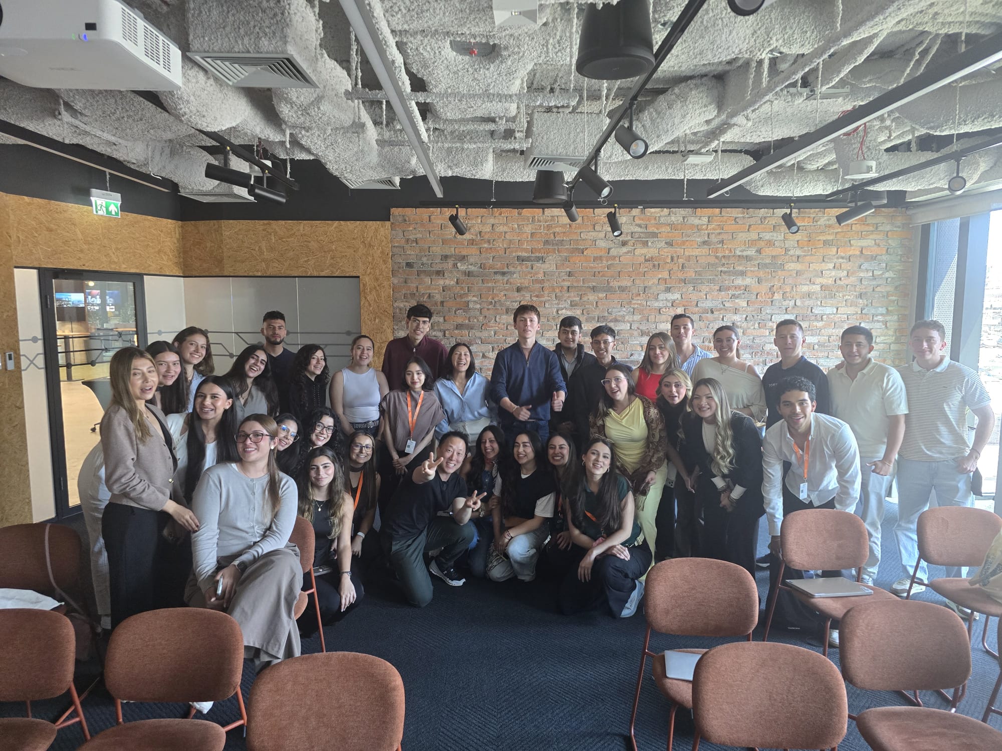 Universidad de La Sabana delegation at the 5 Spheres of Empathy session, CIC Warsaw, 2026.